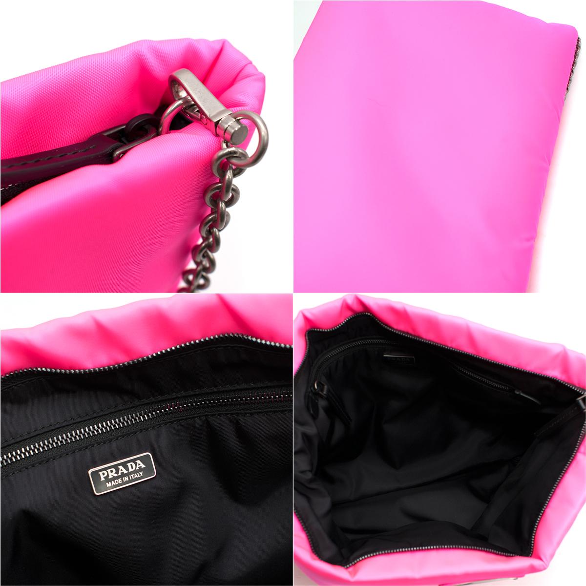 prada neon pink bag