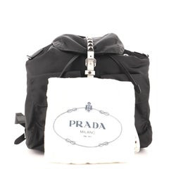 Prada New Vela Backpack Tessuto with Studded Leather