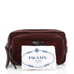 Prada New Vela Belt Bag Tessuto Small