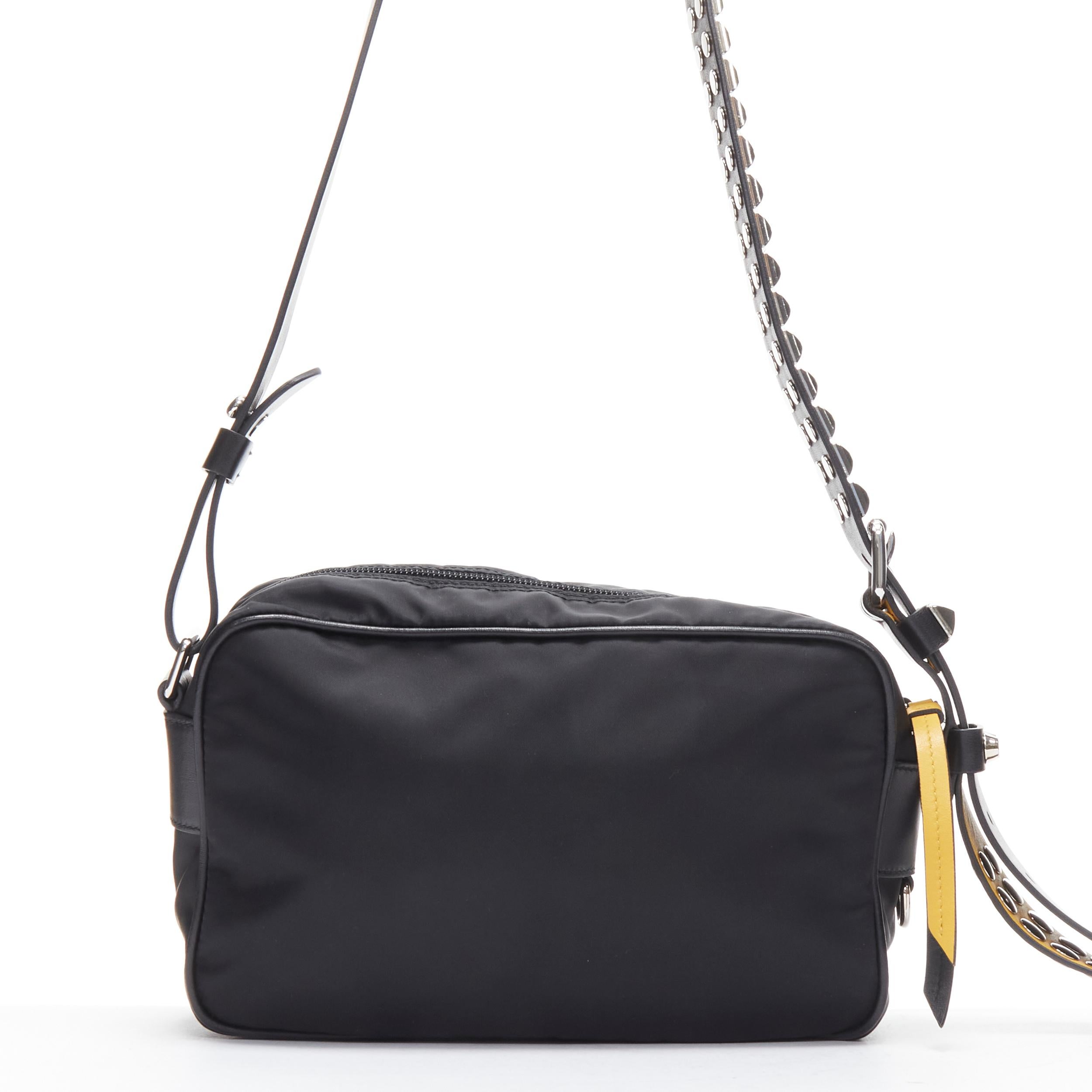 prada studded crossbody bag