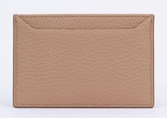 Prada NIB Card Holder Beige
