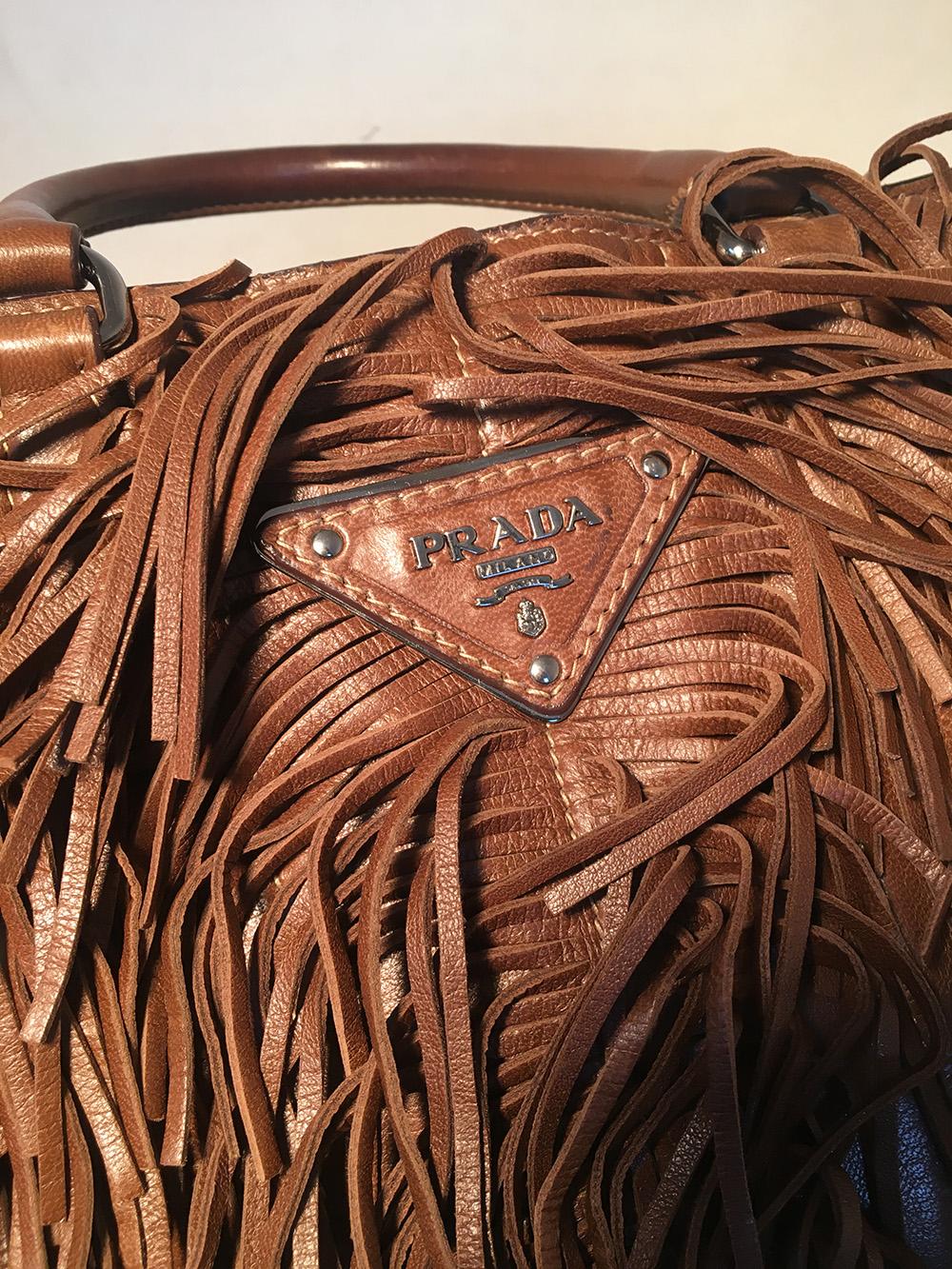 prada fringe purse