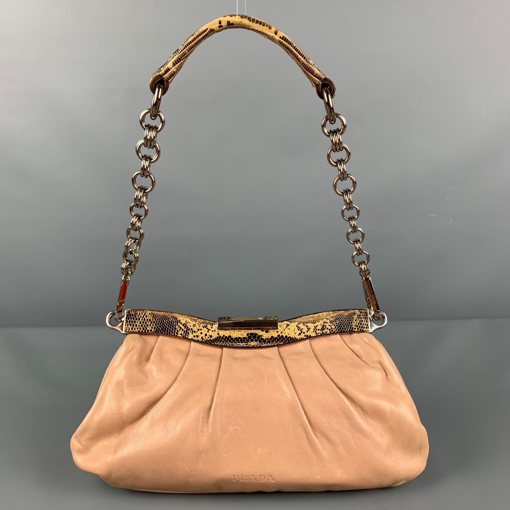 prada nude purse