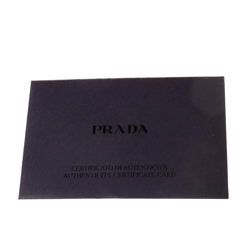 Prada Nude Saffiano Lux Leather Large Double Zip Tote 2