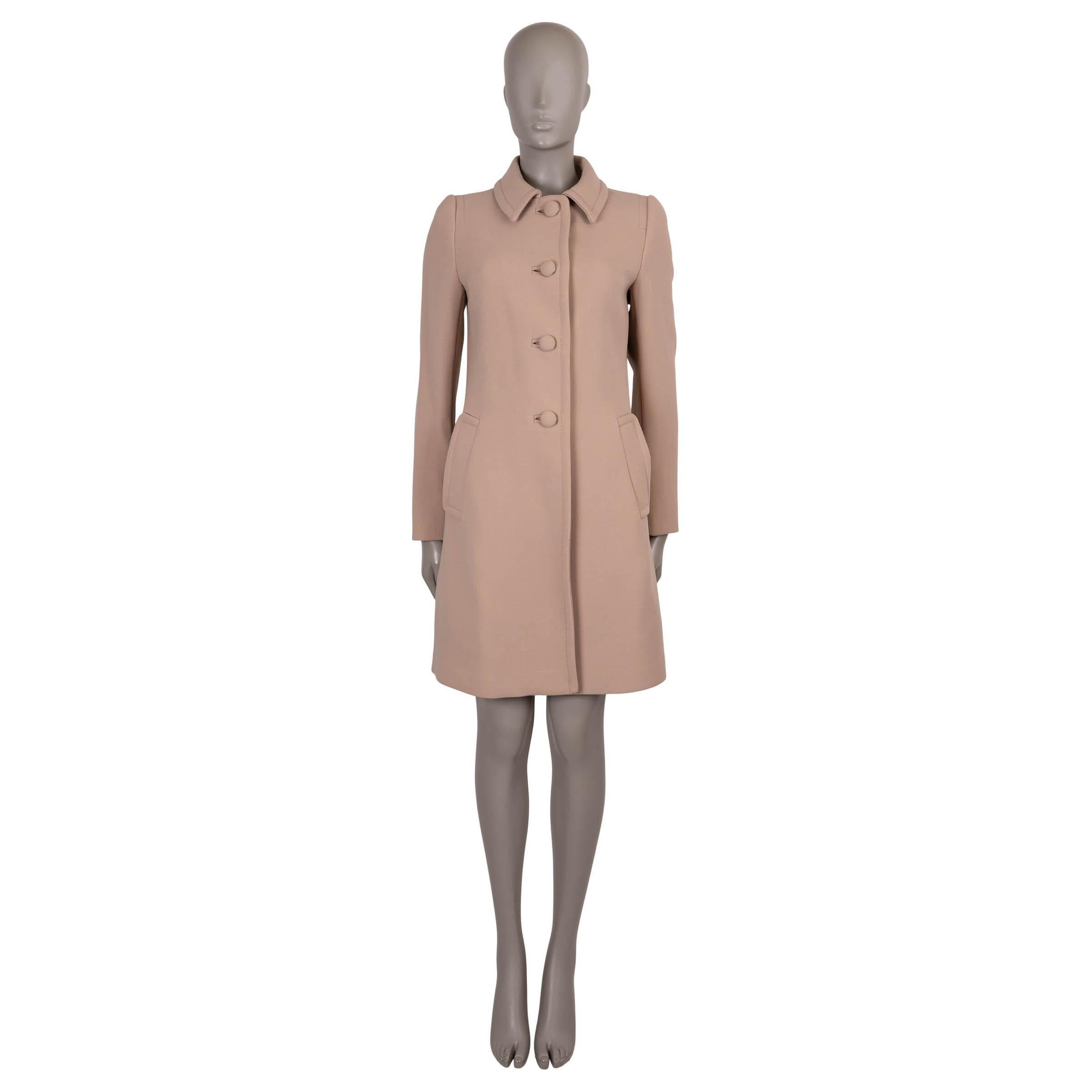 PRADA nackt Wolle 2011 SERGE Mantel Jacke 40 S im Zustand „Hervorragend“ im Angebot in Zürich, CH