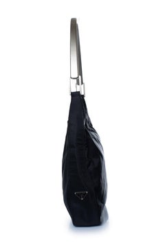 Prada, Nylon and metal top handle bag