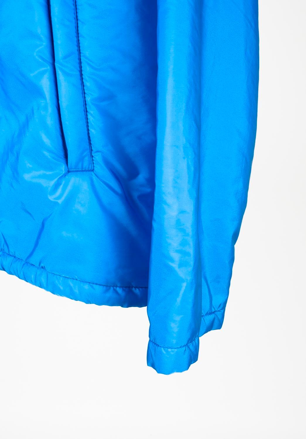 Men's Prada Nylon blue jacket relaxed fit oversized Medium, S641  For Sale