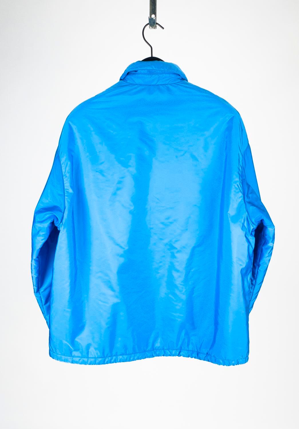 Prada Nylon blue jacket relaxed fit oversized Medium, S641  For Sale 1