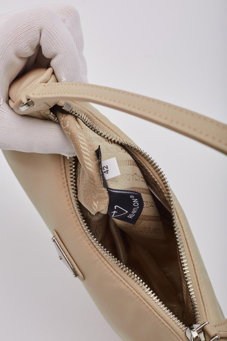 Desert Beige 2000 Re Edition Prada Bag Prada Nylon Desert Beige Re