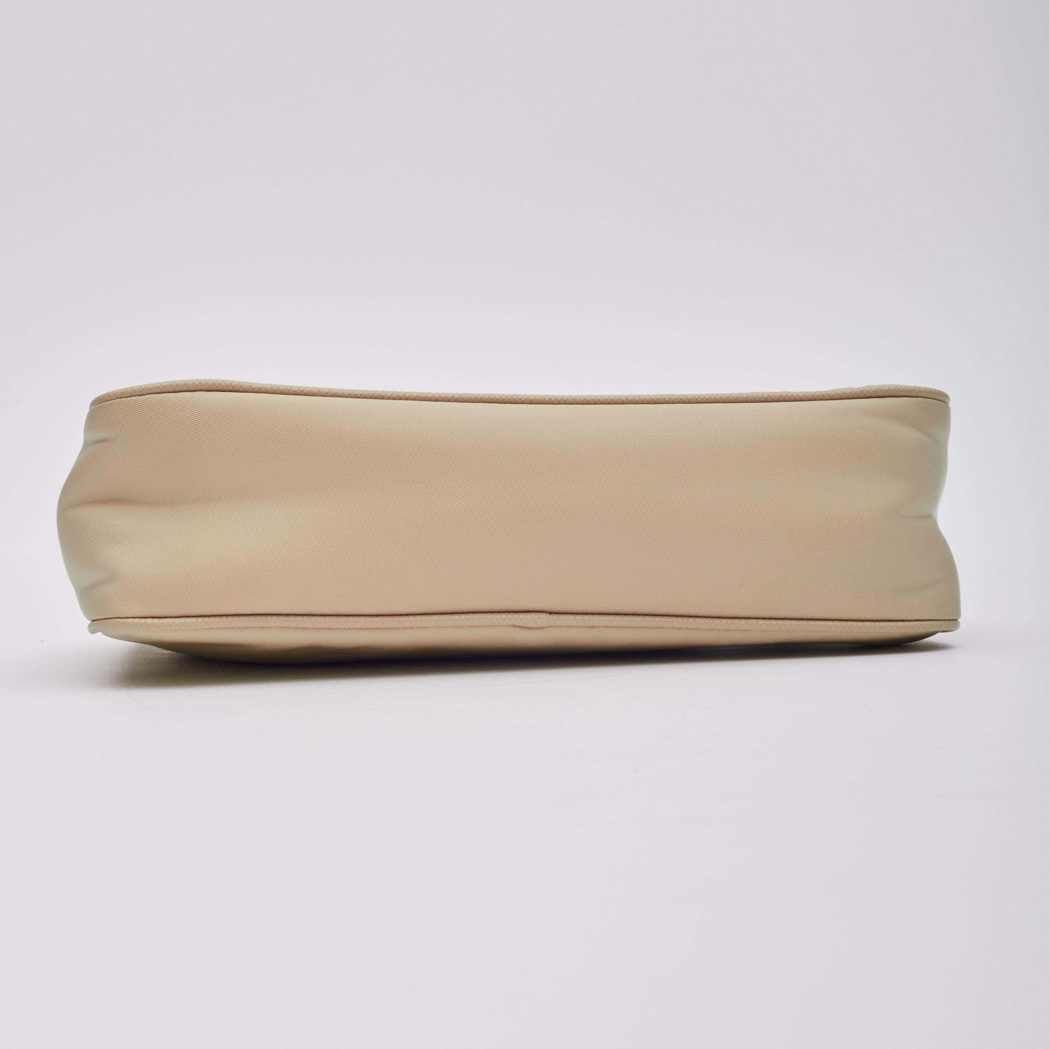 Prada Nylon Desert Beige Re-edition 2000 Bag Mini 2