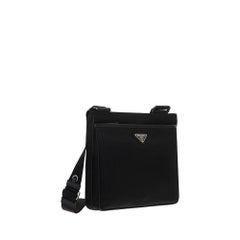Prada Nylon Shoulder Bag — Black