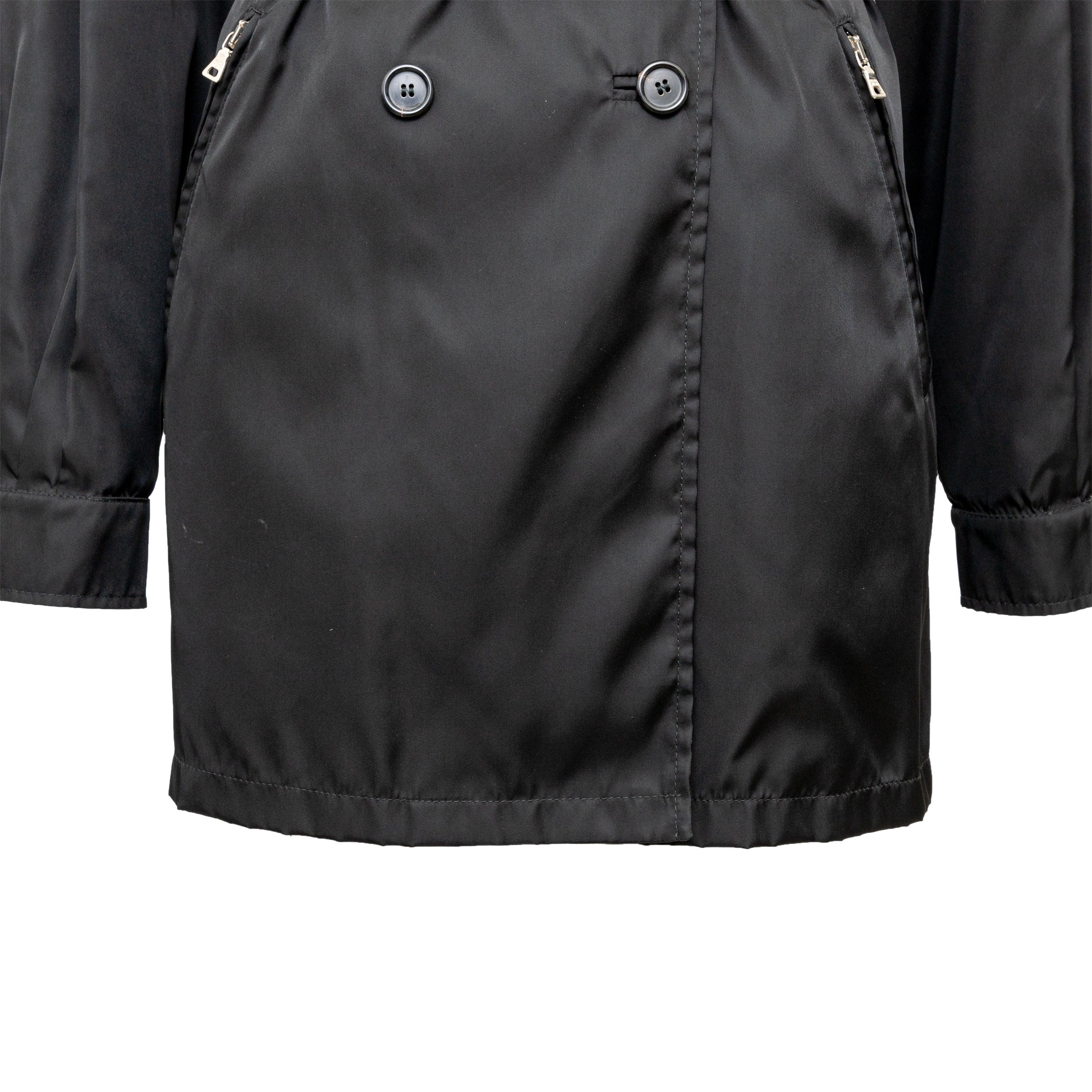 Women's Prada Nylon Trench Coat - '10s For Sale