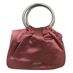 PRADA O Ring Satinbeutel w/Staubbeutel unbenutzt