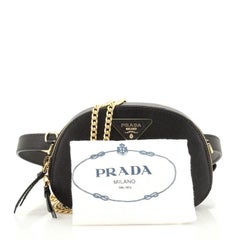 Prada Odette Convertible Belt Bag Saffiano Leather