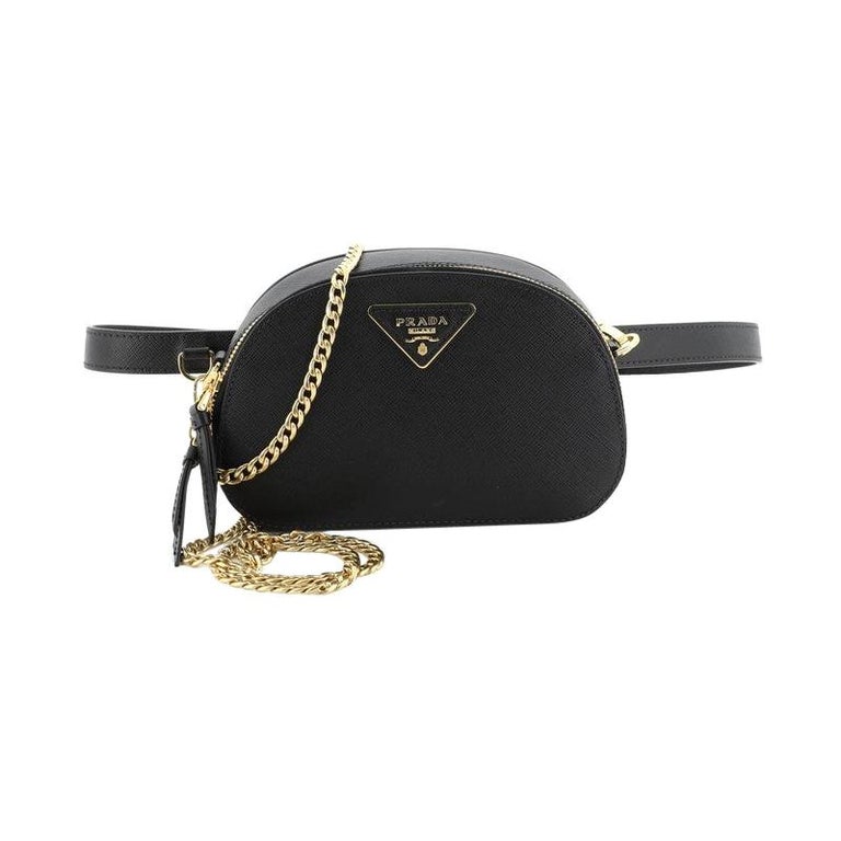 Prada Odette Convertible Belt Bag Saffiano Leather at 1stDibs | prada odette  belt bag, prada odette saffiano leather belt bag, prada saffiano belt bag