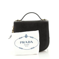 Prada Odette Flap Backpack Saffiano Leather Mini