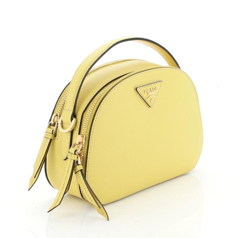 Prada odette saffiano 2025 leather bag