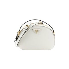 Prada Pink Saffiano Leather Odette Bag ○ Labellov ○ Buy and Sell