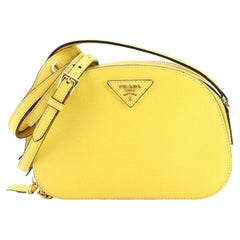 Prada Odette Top Handle Bag Saffiano Leather Small