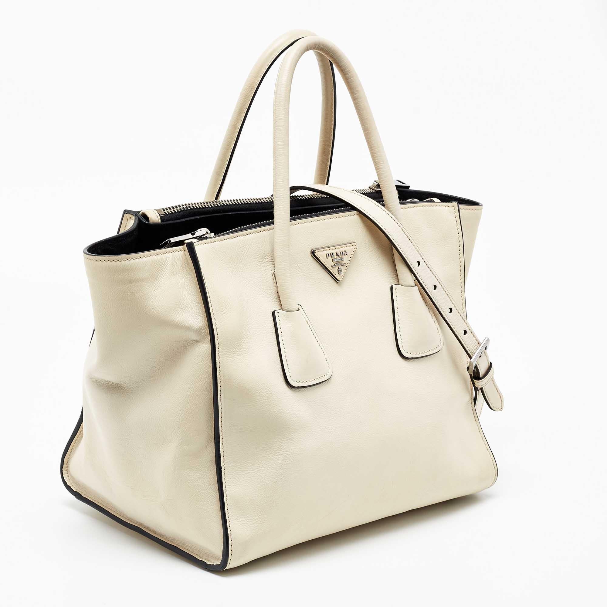 prada twin pocket tote