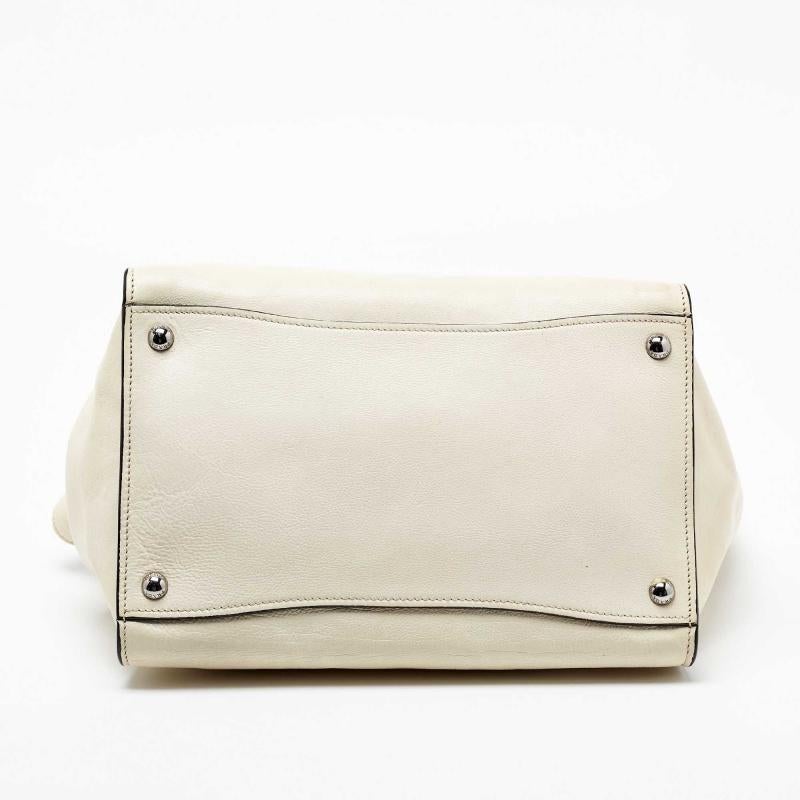prada glace calf twin pocket tote