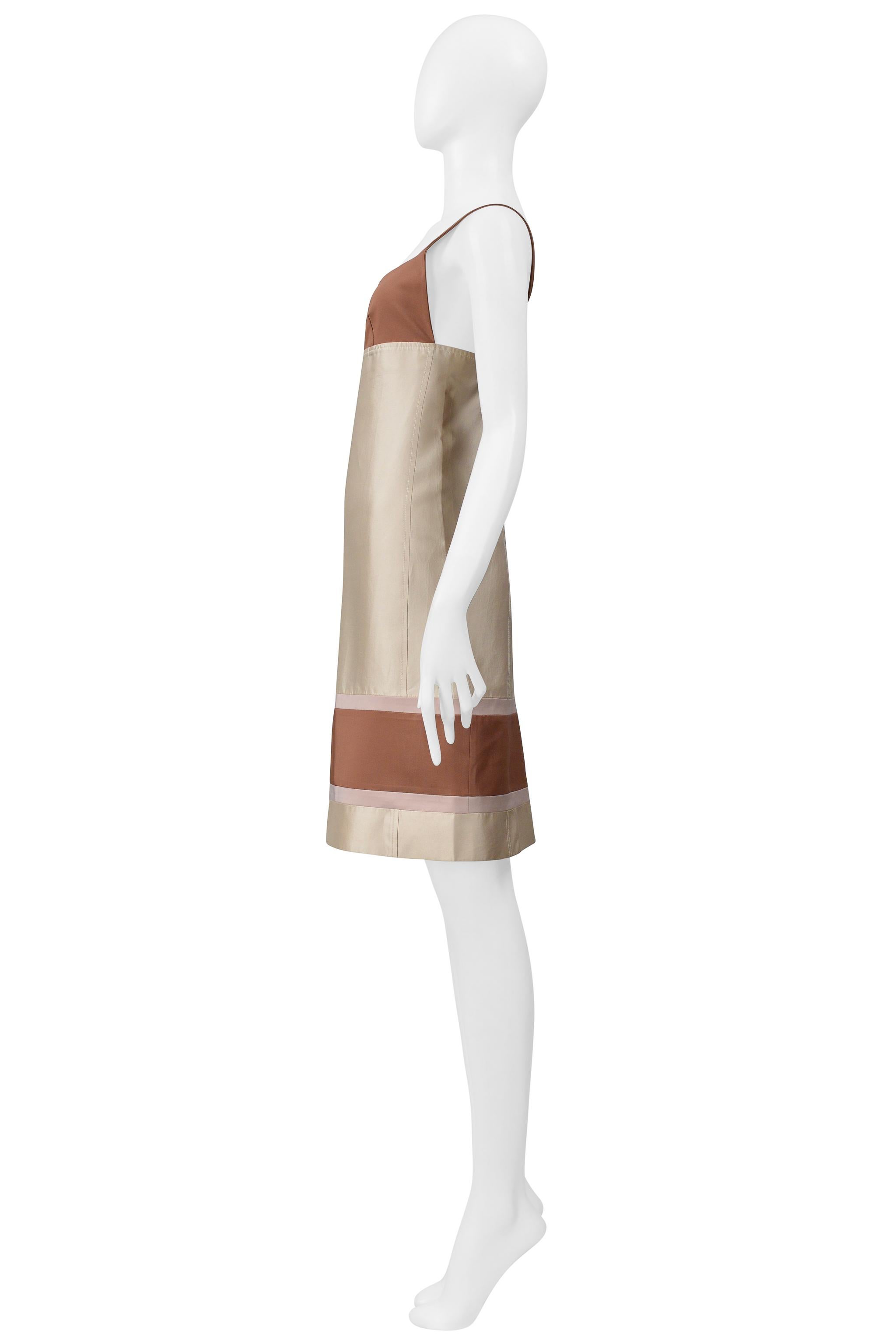 Prada Off-White Minimal Day Dress 1996 in vendita 2