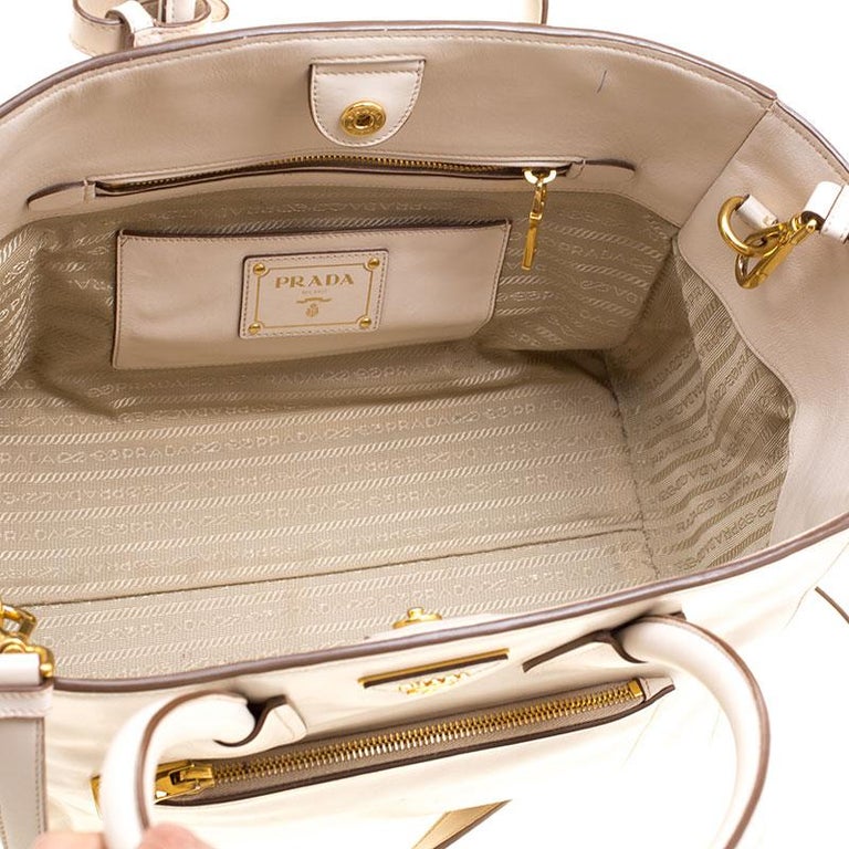 prada off white bag
