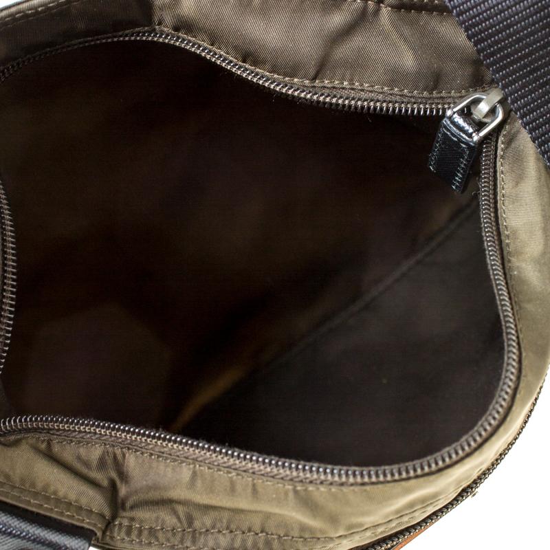 olive green prada bag