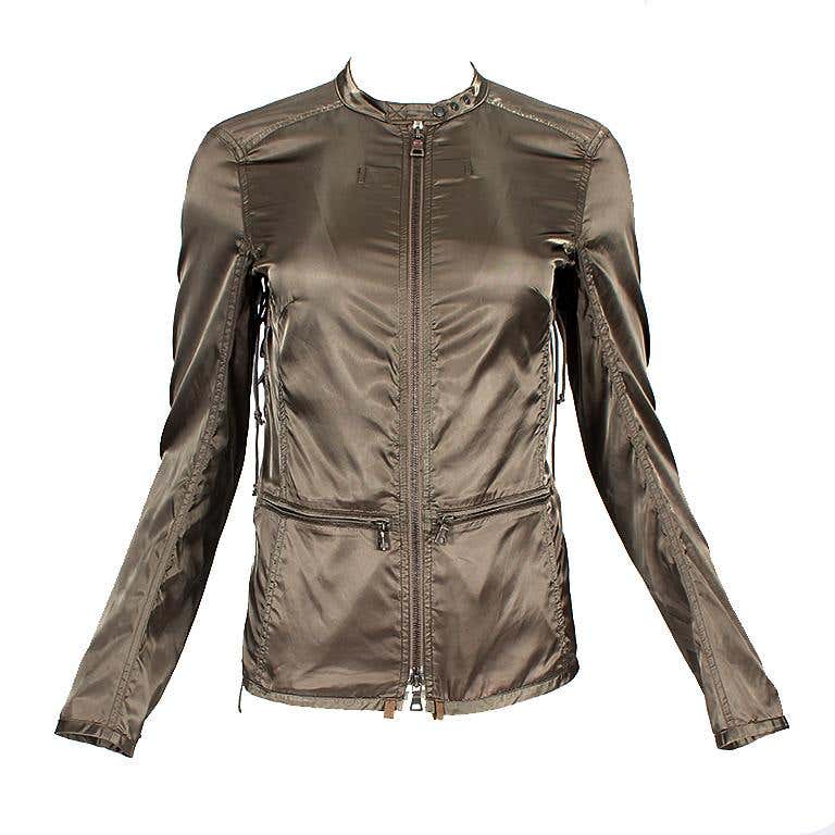 F/W 2002 Prada Runway Look 32 Documented Mink Fur Jacket at 1stDibs