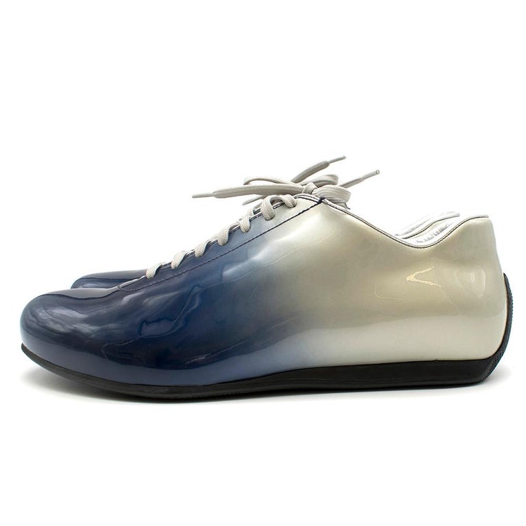 prada patent trainers