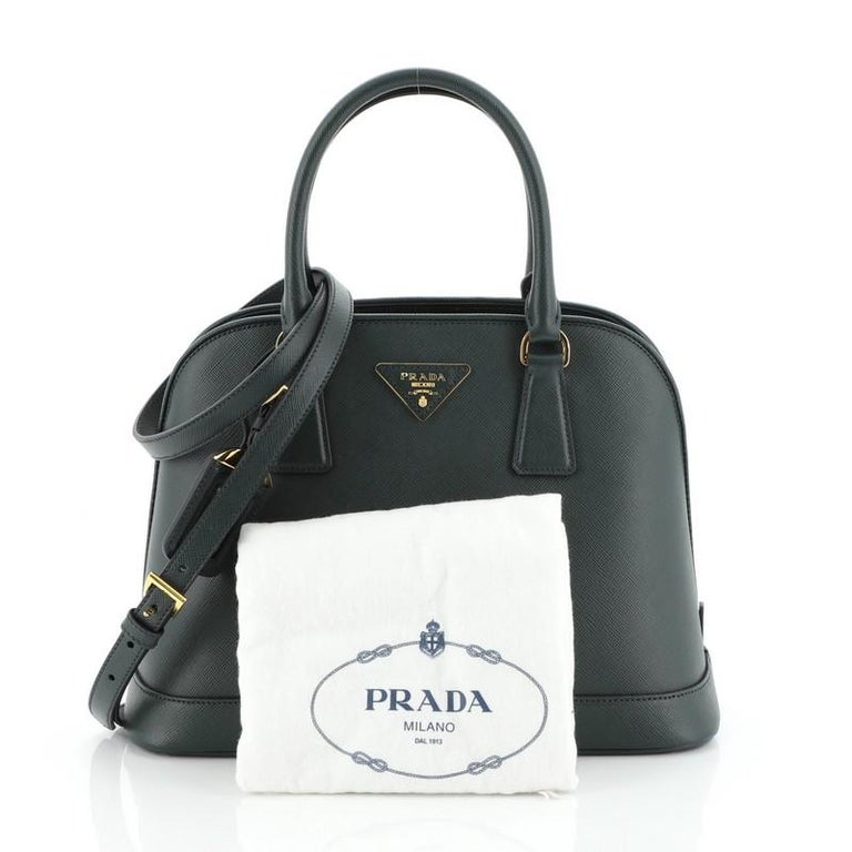 Prada Open Promenade Bag Saffiano Leather Medium at 1stDibs