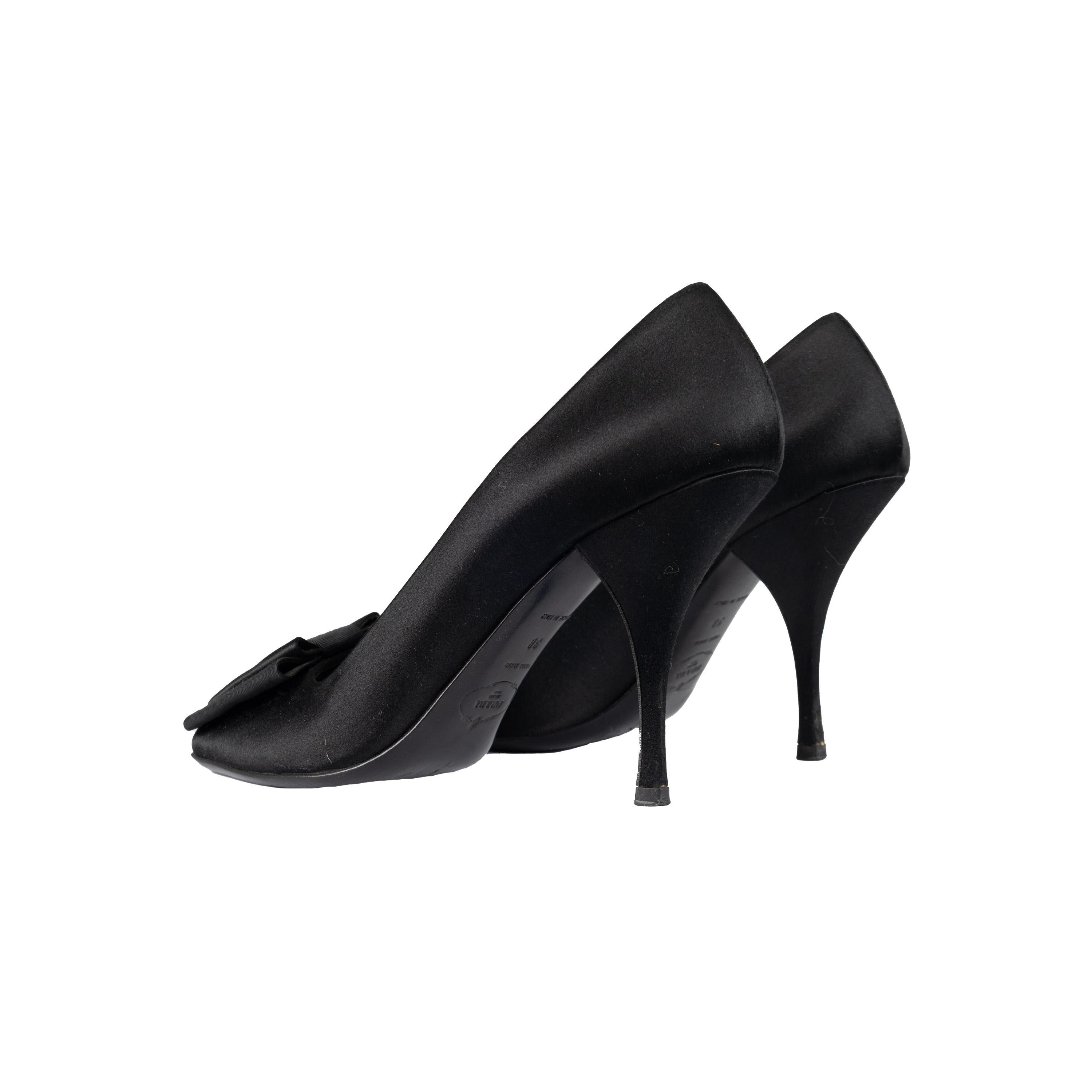 Prada Open Toe Pumps For Sale 3