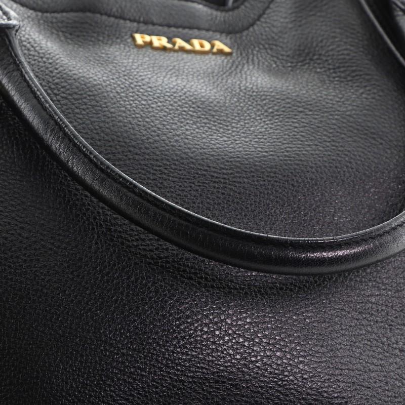 Prada Open Tote Cervo Leather Medium 2