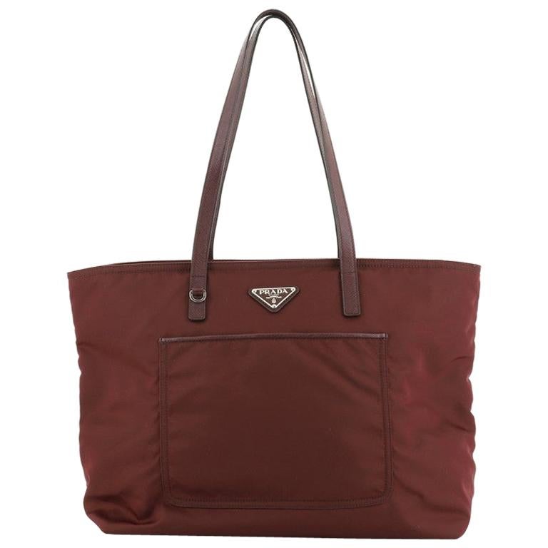 Prada Open Tote Tessuto Medium
