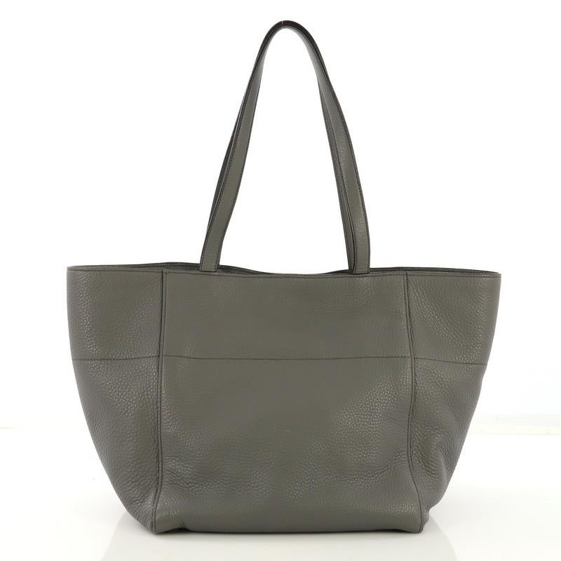 Prada Open Tote Vitello Daino Small In Good Condition In NY, NY