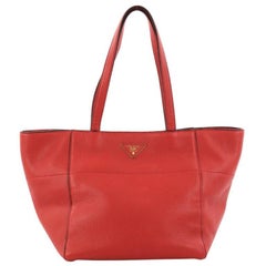 Prada Open Tote Vitello Daino Small