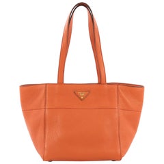 Prada Open Tote Vitello Daino Small