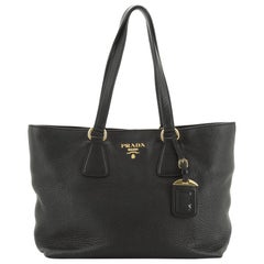 Prada Open Tote Vitello Daino Small
