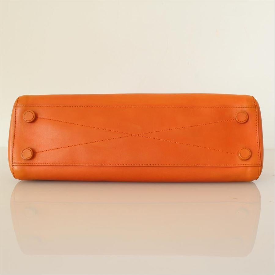 Women's Prada Orange Leather Bag