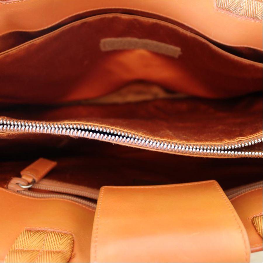 Prada Orange Leather Bag 2