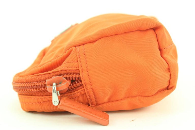 Prada Orange Nylon Cosmetic Pouch Make Up bag 1PR62a at 1stDibs | prada  cosmetic bag, cosmetic grade nylon, prada makeup bag
