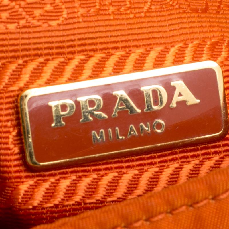 prada orange crossbody bag