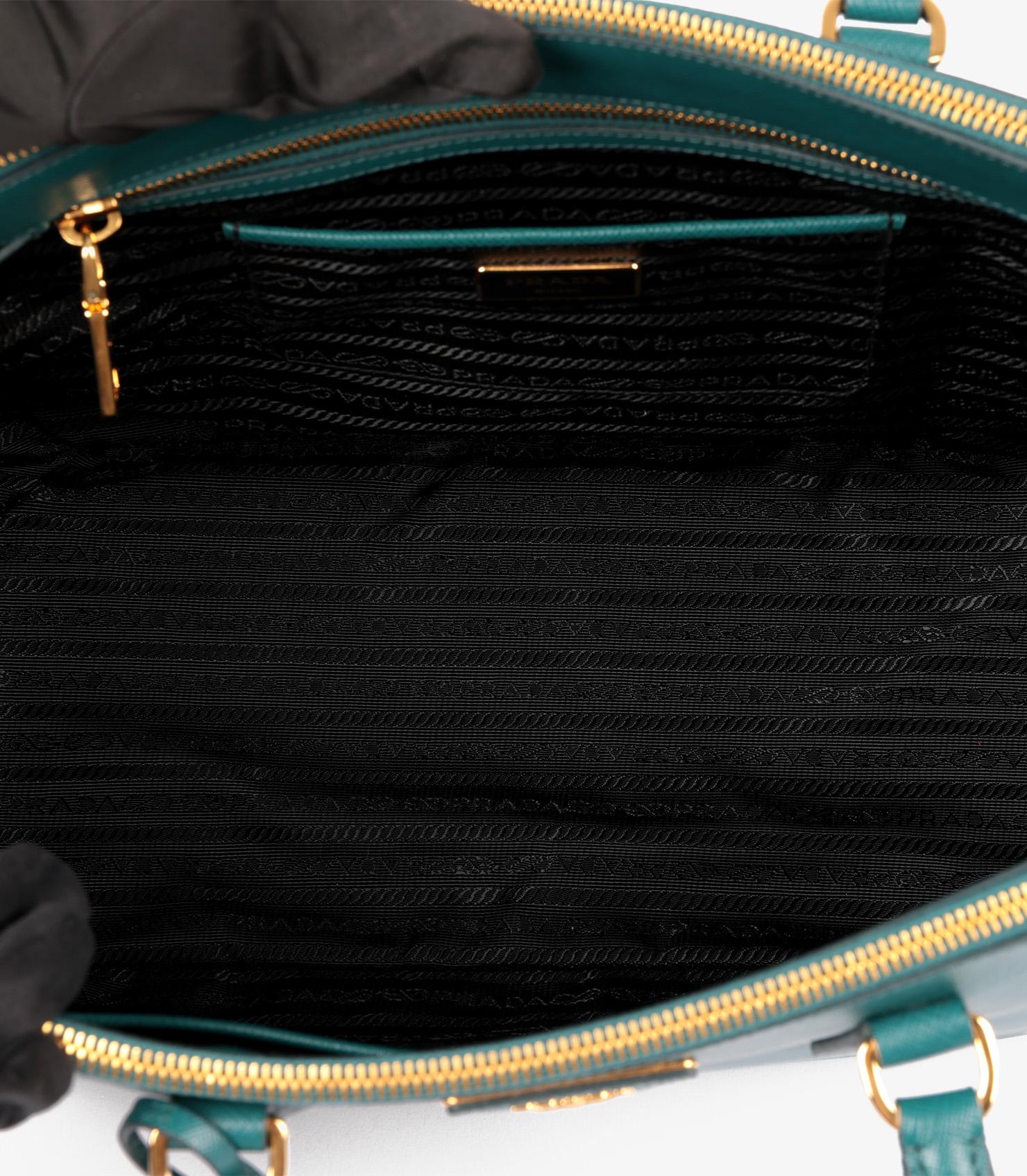 Prada Ottanio Saffiano Lux Leather Special Order Large Galleria Tote 5