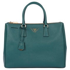 Prada Ottanio Saffiano Lux Leather Special Order Large Galleria Tote