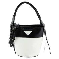 Prada Ouverture Bucket Bag Leather