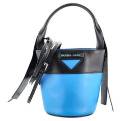 Prada Ouverture Bucket Bag Leather