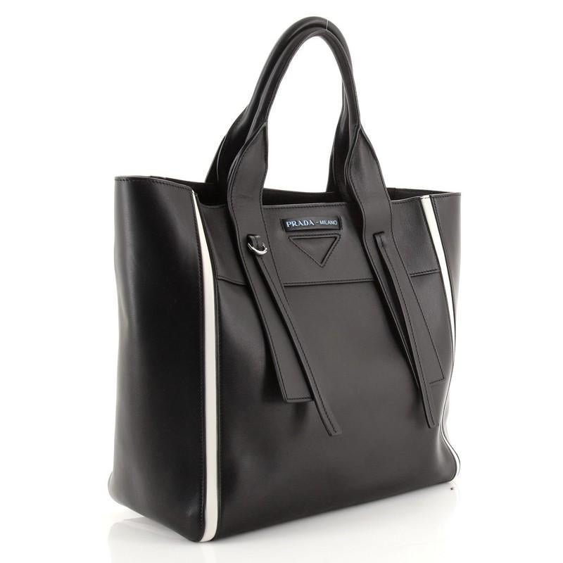 Black Prada Ouverture Tote Grace Lux Medium