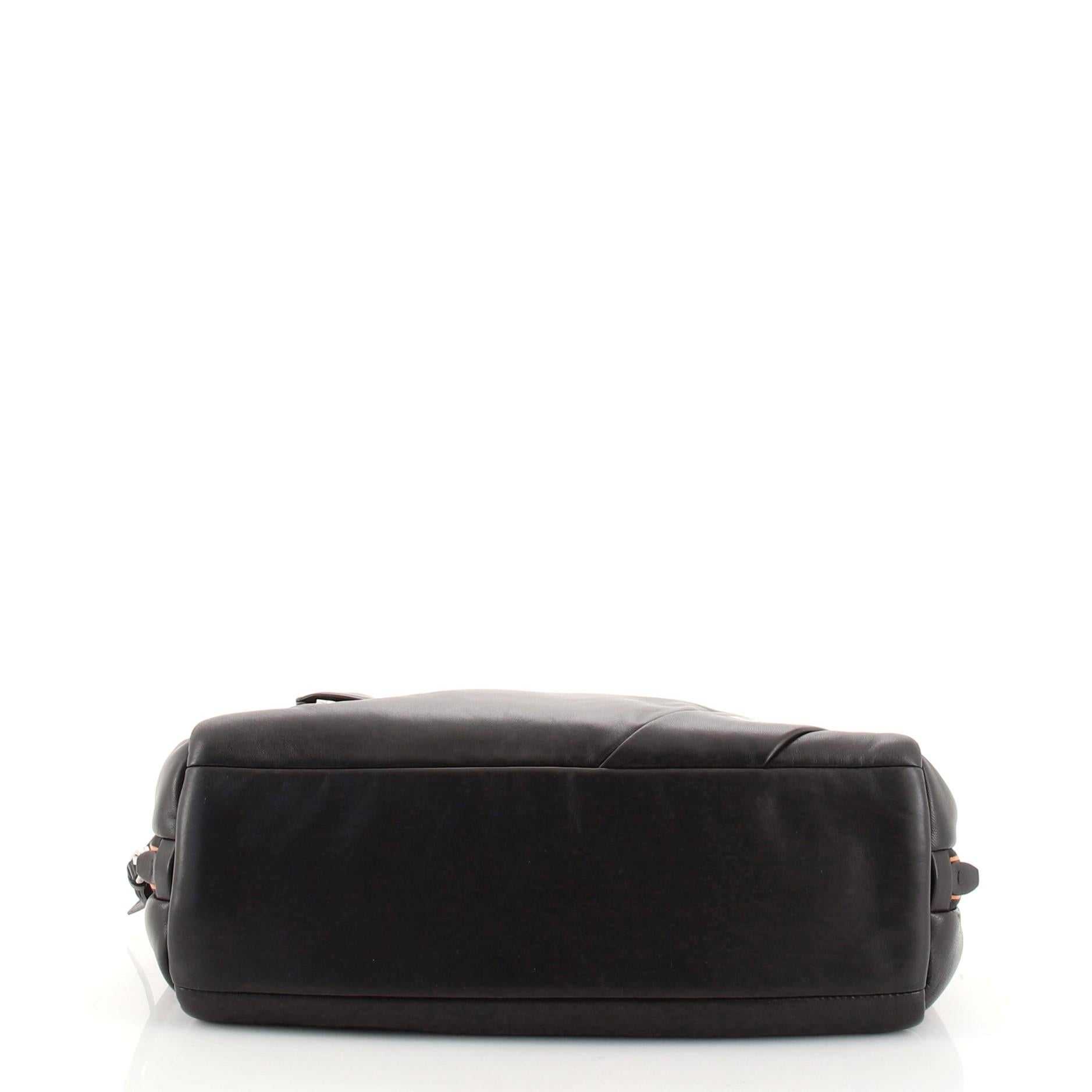 prada soft padded nappa leather mini-bag