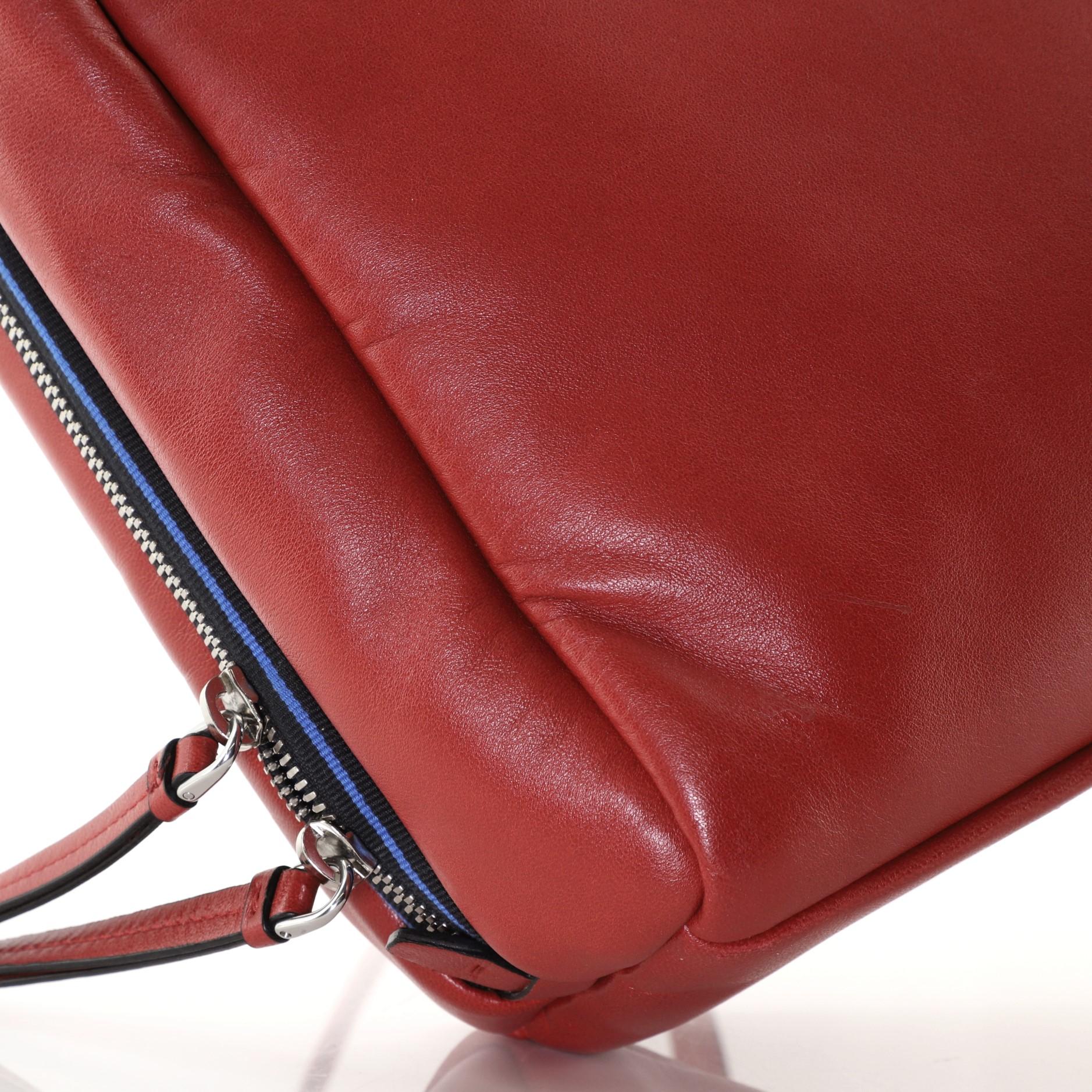 Brown Prada Padded Bowler Bag Nappa Leather Medium