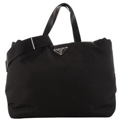 Prada Gepolsterte Tote Tessuto Medium